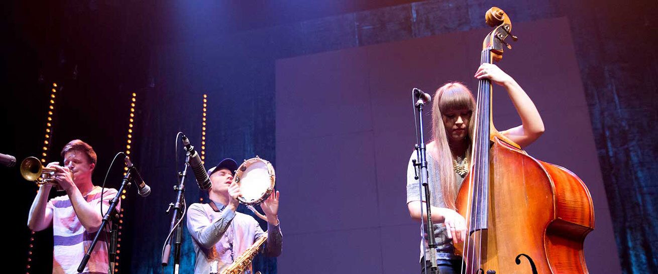 Pixel from Norway performing at 12 Points festival 2014 banner