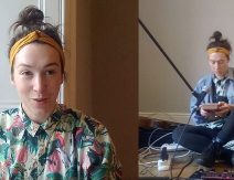 Turning into birds Day three in The Courthouse Tinahely