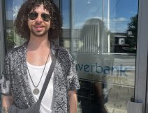 Joseph leighton outside riverbank