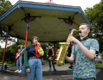 Young Irish Jazz Musician 2022 Repro Free