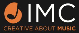 IMC colour logo black BG