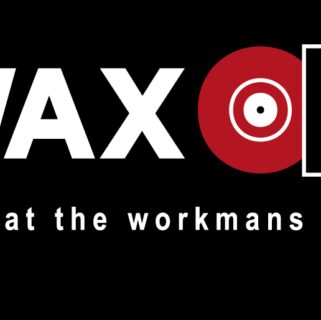 Wax on logo