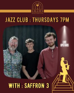 Thursday jazz club saffron 3