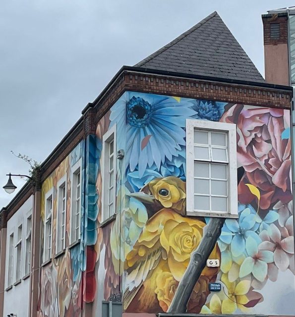 Shopping centre bird edit