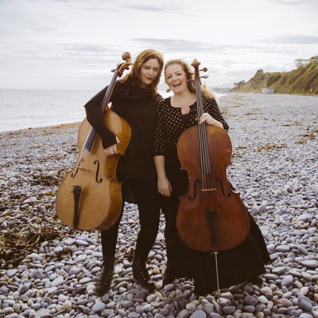 Mary Barnecutt and Lioba Petrie of SPIKE CELLO FESTIVAL 2018 Photo Laura Sheeran