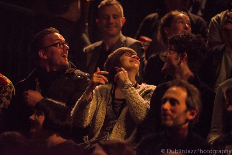 Audience at strut at the peacock
