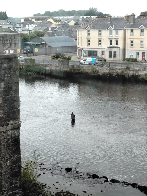 Ballina man in river view from arts centre