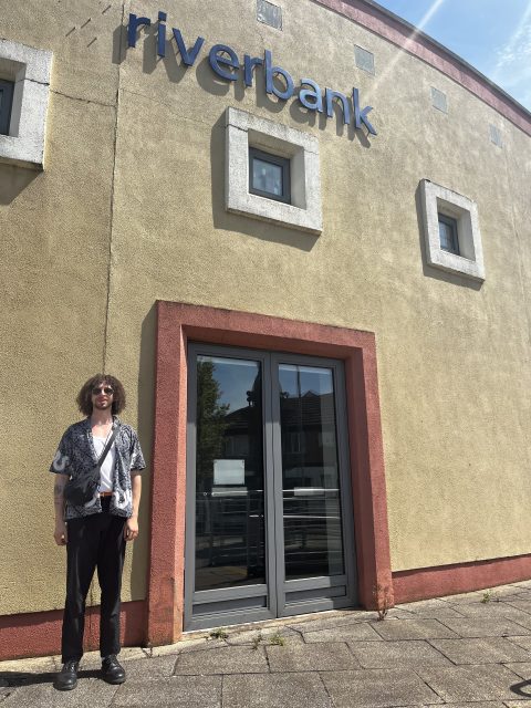 Joseph leighton outside riverbank 2